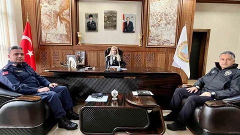 Altıntaş'ta Asayiş Toplantısı Yapıldı