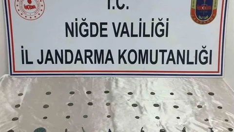 Niğde'de Tarihi Eser Operasyonu