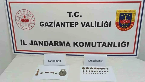 Gaziantep'te Tarihi Sikke Operasyonu