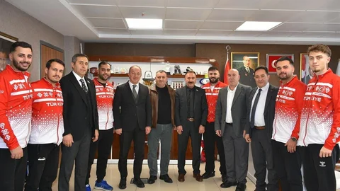 Curling Milli Takımı'ndan Ziyaret