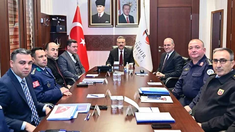 Eskişehir'de Güvenlik Toplantısı Yapıldı