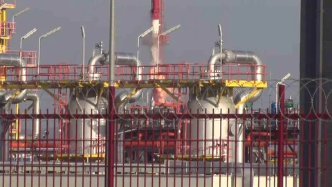 Silivri BOTAŞ Tesislerinde Yangın Çıktı