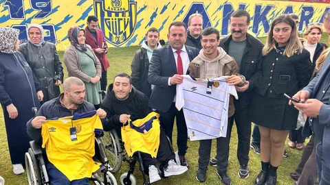 MKE Ankaragücü'nden Özel Çocuklara Destek