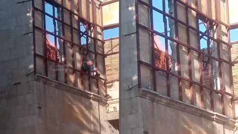 Akdeniz’de Tadilat Halindeki Binada Yangın Paniği