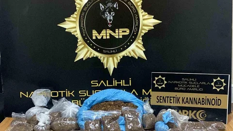 Salihli'de Uyuşturucu Operasyonları