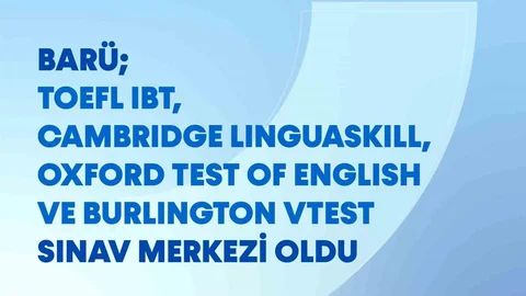 Bartın Üniversitesi Uluslararası Sınav Merkezi Oldu