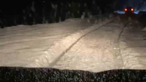 Rize'nin Yüksek Kesimlerinde Kar Yağışı Etkili Oldu