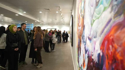 Samsun'da Sanat Sergisi Açıldı