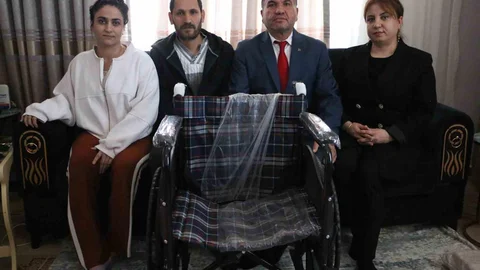 Diyarbakır'da Engellilere Destek Gününde Yardım