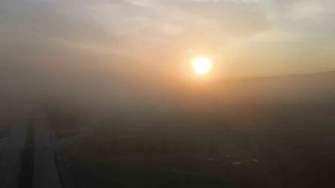 Eskişehir'de Görüş Mesafesi Düşük