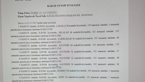 Kavak Belediyesi'ne Haciz İşlemi Uygulandı