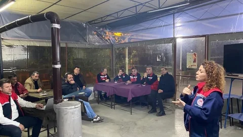 Efeler'de Şap Hastalığı Eğitimi