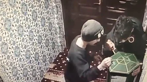 Burdur'da Camide Hırsızlık Girişimi