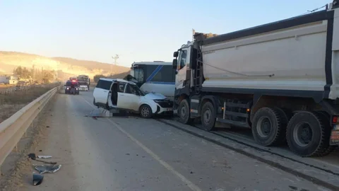 Mersin Tarsus'ta Trafik Kazası