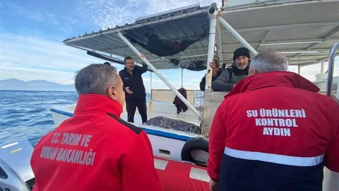 Aydın'da Su Ürünleri Denetimleri Devam Ediyor