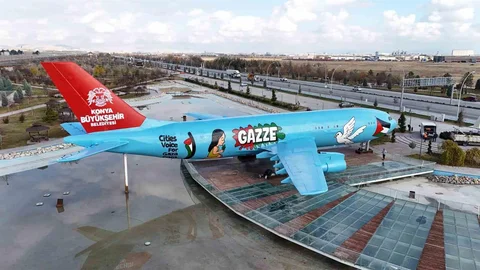 Konya'da Gazze Temalı Sanat Eseri