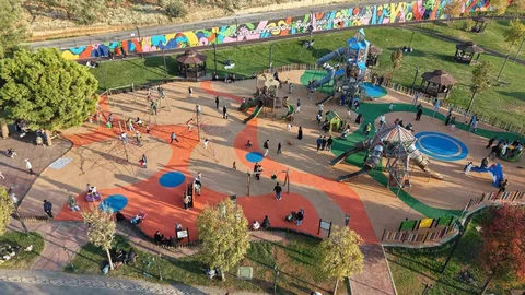 Kahramanmaraş'ta Aliya İzzetbegoviç Millet Bahçesi Yenilendi