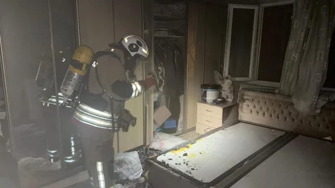 Antakya'da Ev Yangını Meydana Geldi