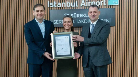 İstanbul Havalimanı'na ISO 22301 Sertifikası Verildi