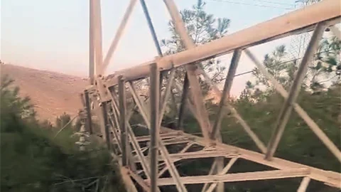 Şanlıurfa'da Elektrik Direği Hırsızlığı