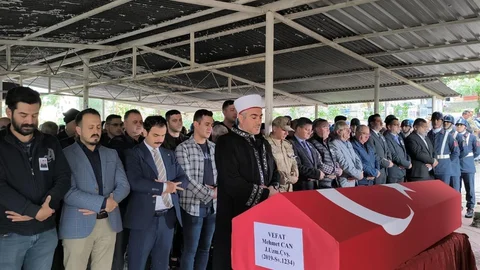 Hatay'da Uzman Çavuşun Cenazesi
