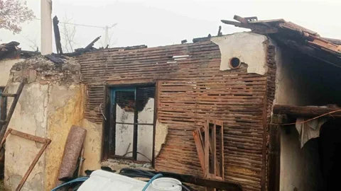 Kütahya Hisarcık'ta Yangın Felaketi