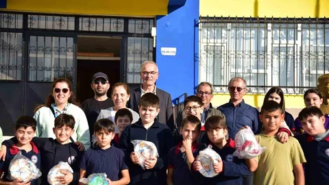 Balıkesir'de Okullara Spor Desteği