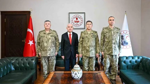 Kırklareli'nde 1. Ordu Komutanı Ziyareti