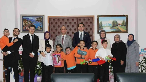 Hisarcık'ta Özel Öğrenciler Ağırladı