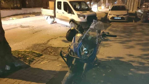 Keşan'da Motosiklet Kazası