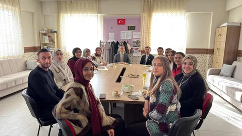 Kemaliye'de Kaymakam Arıkan'ın Ziyareti