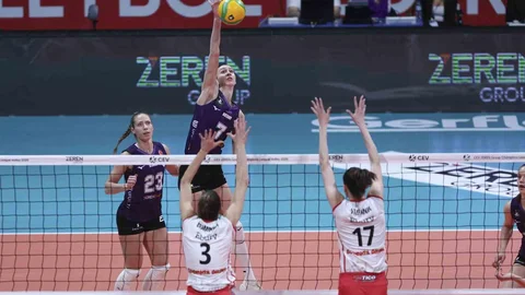 Zeren Spor, CEV Şampiyonlar Ligi'nde Kazandı