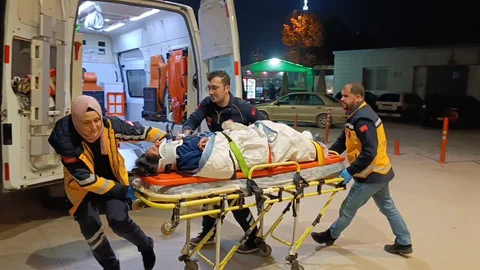 İnegöl'de Asansör Kazası