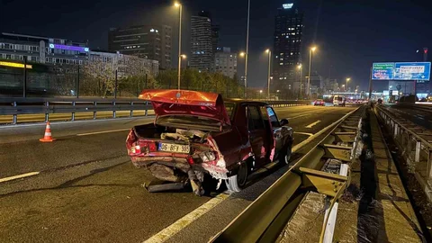 Şişli'de Trafik Kazası: 1 Ağır Yaralı