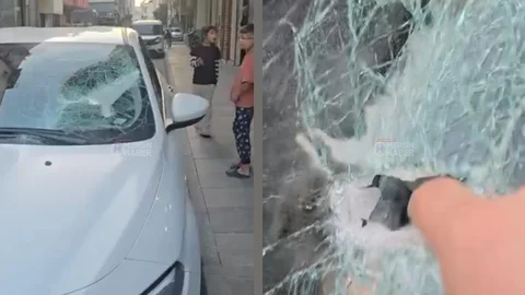 Altyapı Kazmasını Gasp Edip Camları İndirdi: Mersin Şevket Sümer’de Şok Görüntüler