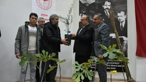 Aydın'da Üreticilere Fide Dağıtımı Yapıldı