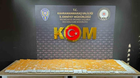 Kahramanmaraş'ta Kaçakçılık Operasyonu