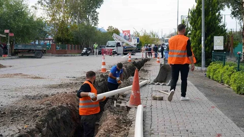 Köyceğiz'de İçme Suyu Hatları Yenileniyor