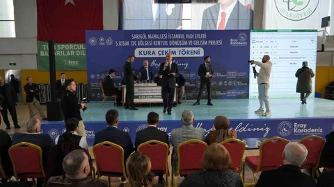 Gaziosmanpaşa'da Kentsel Dönüşüm Projesi Tamamlandı