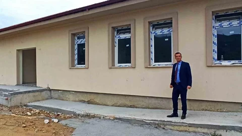Sarıgöl'de Okul Projesi Hızla Tamamlanıyor