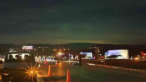 Bolu'da Minibüs ve Motosiklet Çarpıştı