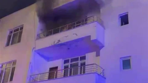 Diyarbakır Eğil'de Yangın Paniği