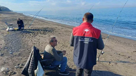 Düzce'de Amatör Balıkçılara Yeni Düzenleme