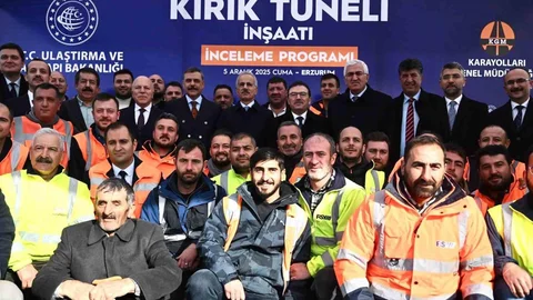 Erzurum'da Kırık Tüneli Projesi