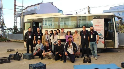 Giresun'da Acil Sağlık Yarışı Düzenlendi