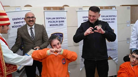 Erzincan Emniyet Müdürlüğü Dünya Engelliler Günü etkinliği düzenledi