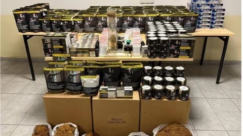 Bolu'da Kaçak Tütün Operasyonu