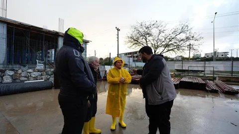 Didim'de Aşırı Yağış Sonrası Çalışmalar