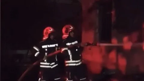 Osmaniye'de Tüplerle Yangın Çıktı