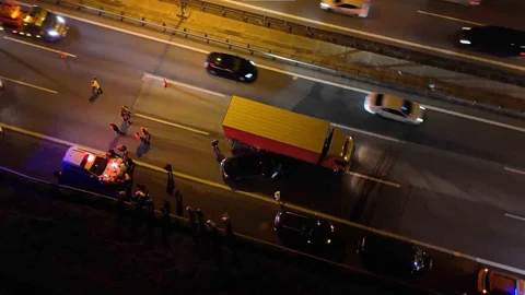 Sultanbeyli'de Zincirleme Kaza Meydana Geldi